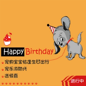 信阳宠物生日，宠乐游来助兴